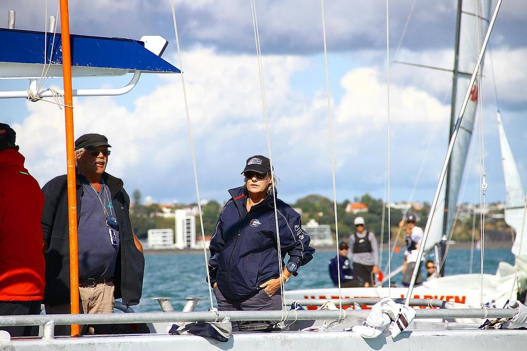 Race Officer - 2013 Auckland Cup, Day 2 © Richard Gladwell www.photosport.co.nz
